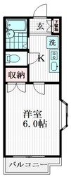 ドミトリ駒沢の物件間取画像